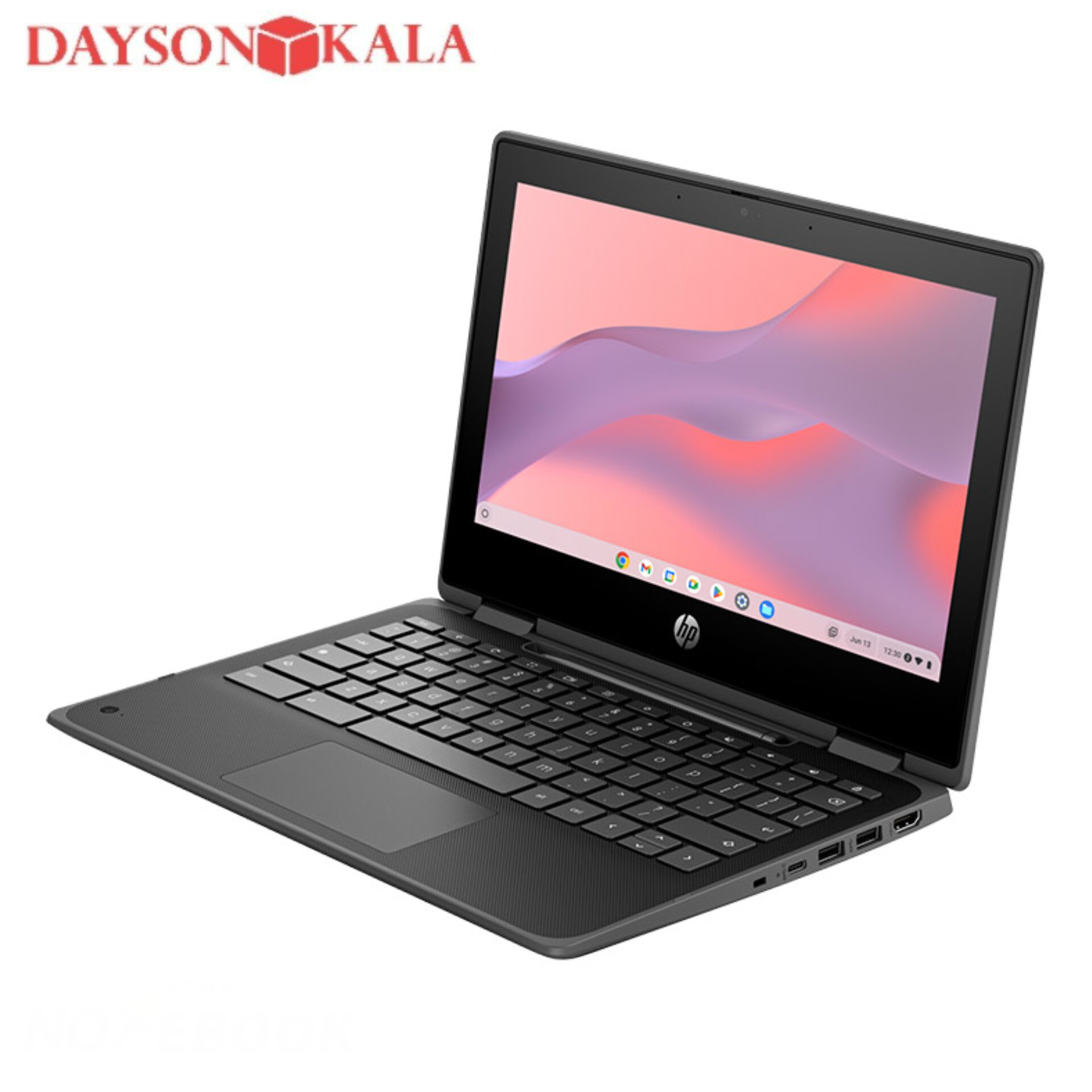 لپ تاپ HP Chromebook Fortis11 پردازنده Intel inside N100 رم 4گیگابایت هارد 32گیگابایت نمایشگر