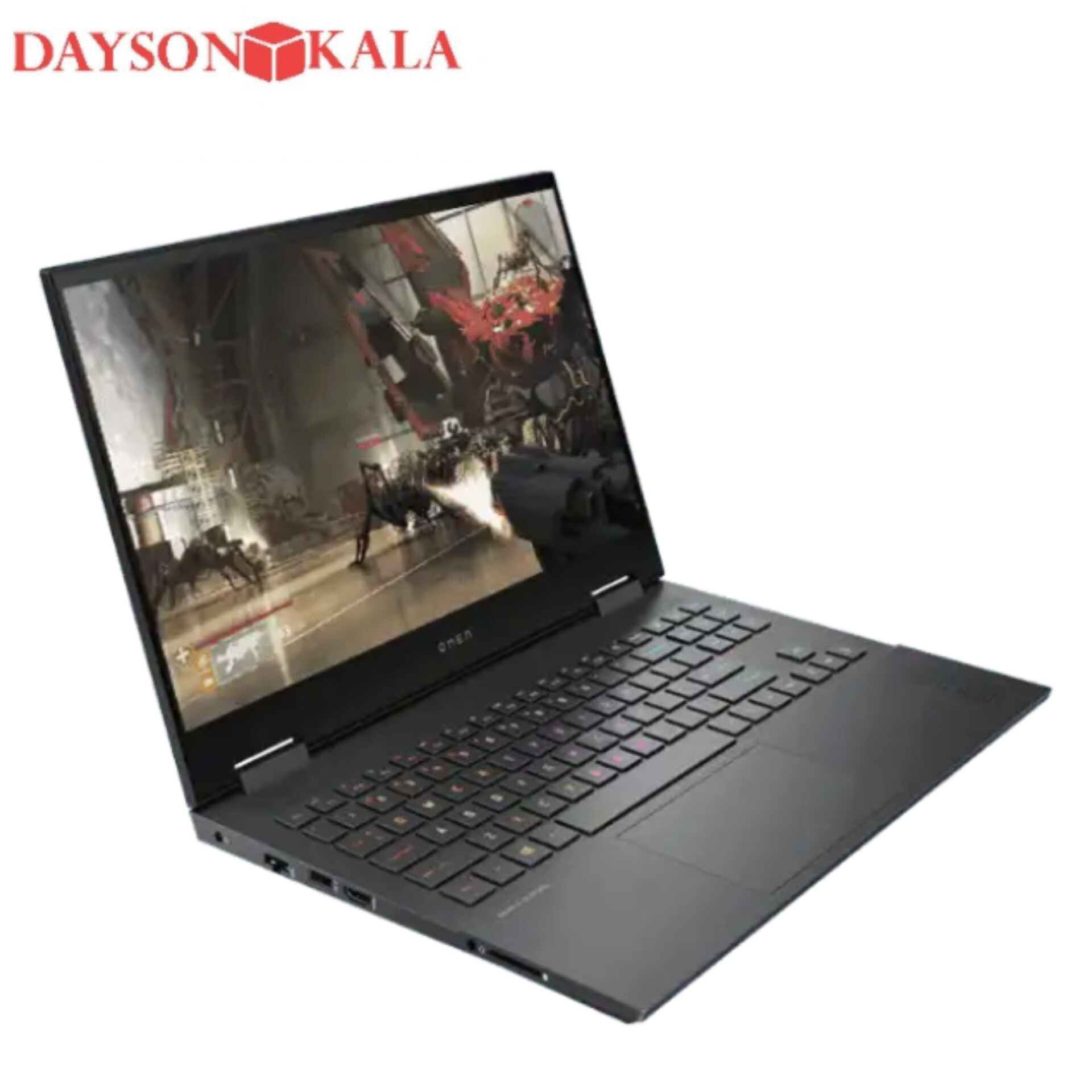 لپ تاپ HP omen17 پردازنده i5_11400H  رم 16 هارد 1ترابایت نمایشگر 17اینچ