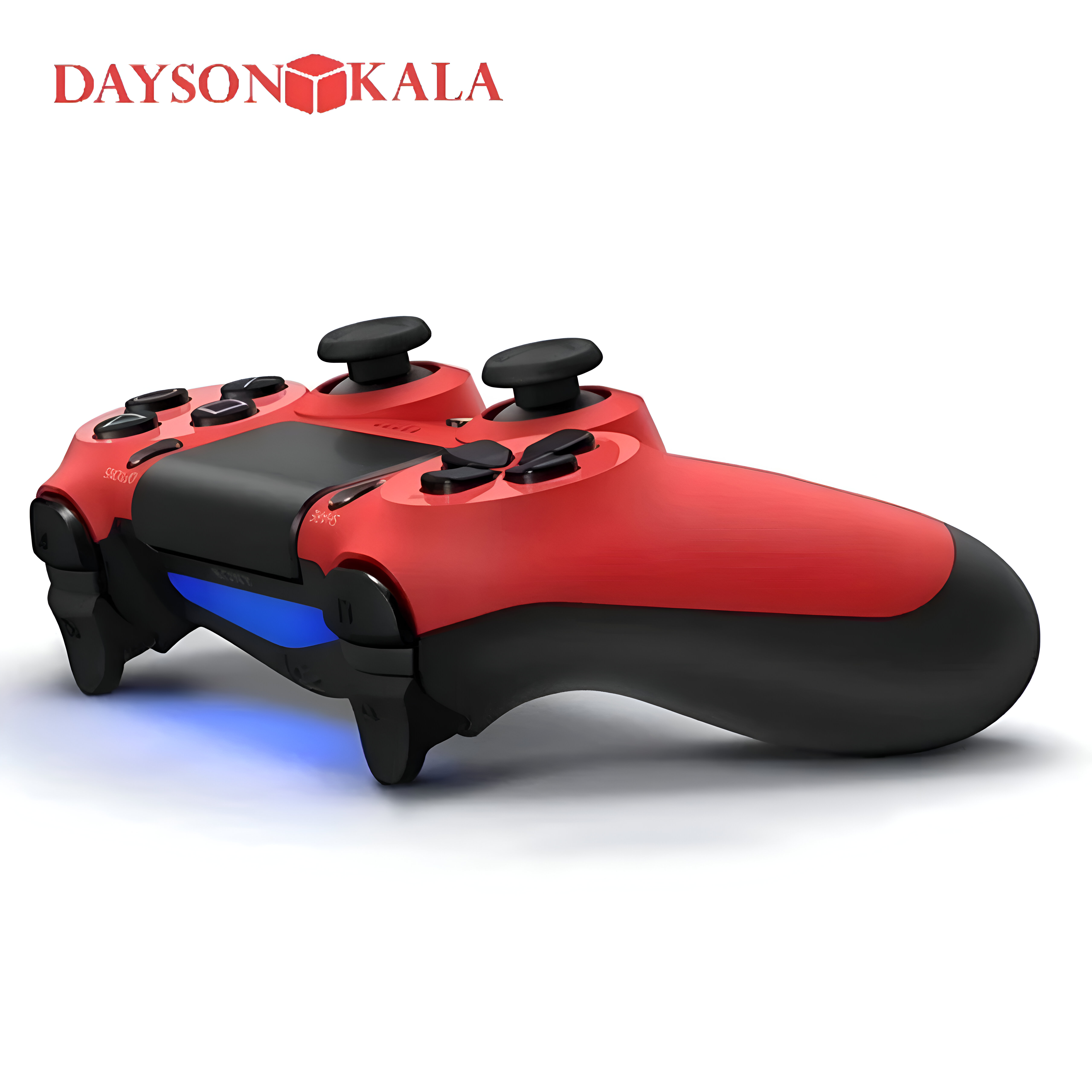 دسته بازی سری جدید DualShock 4 برای PS4 قرمز (استوک)