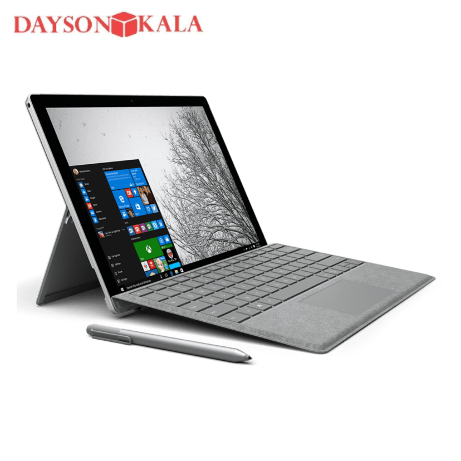 لپ تاپ surface pro 4 پردازنده i7_6650U رم 16 هارد 256 نمایشگر 12.6 اینچ