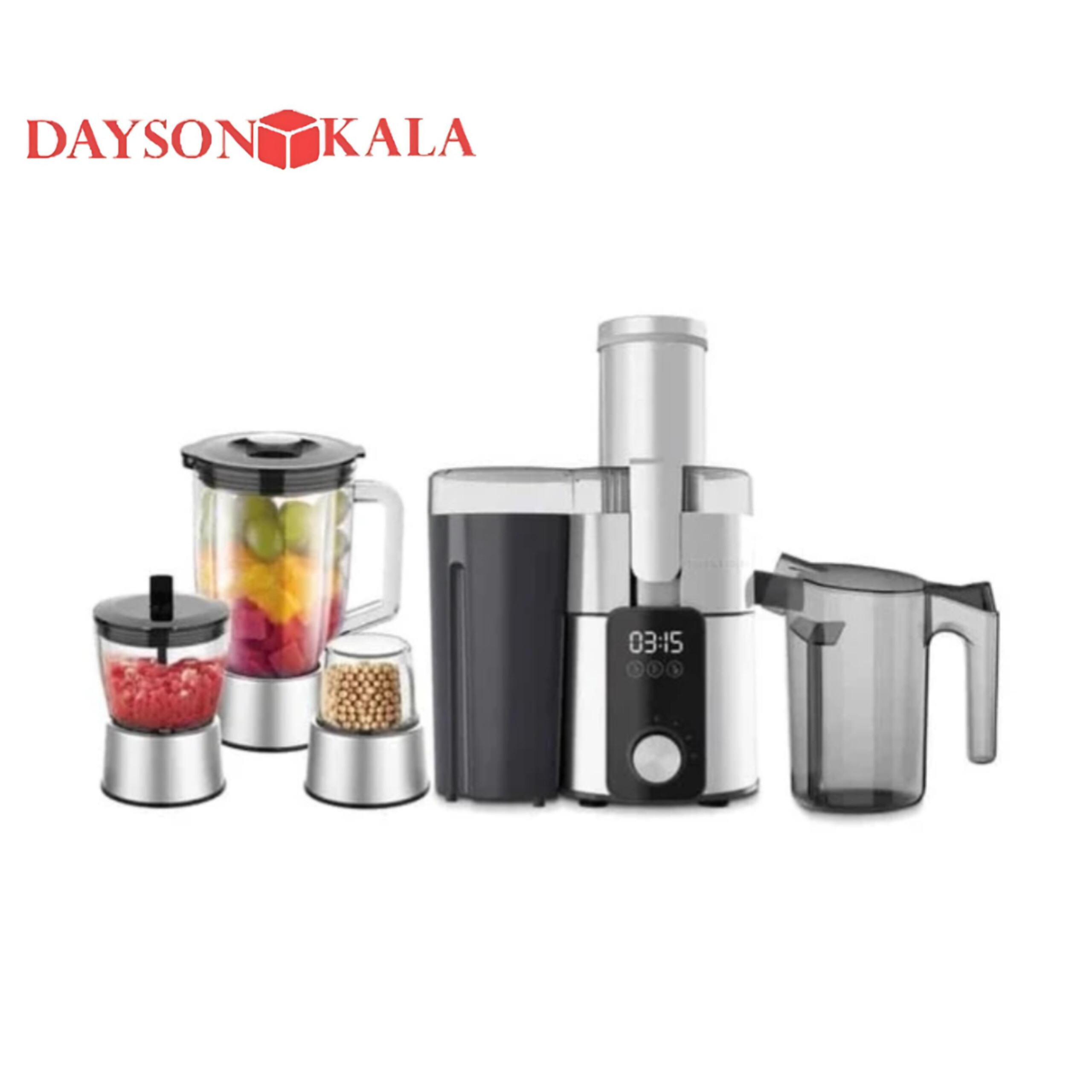 آبمیوه‌گیری 4 کاره گوسونیک GSJ_805