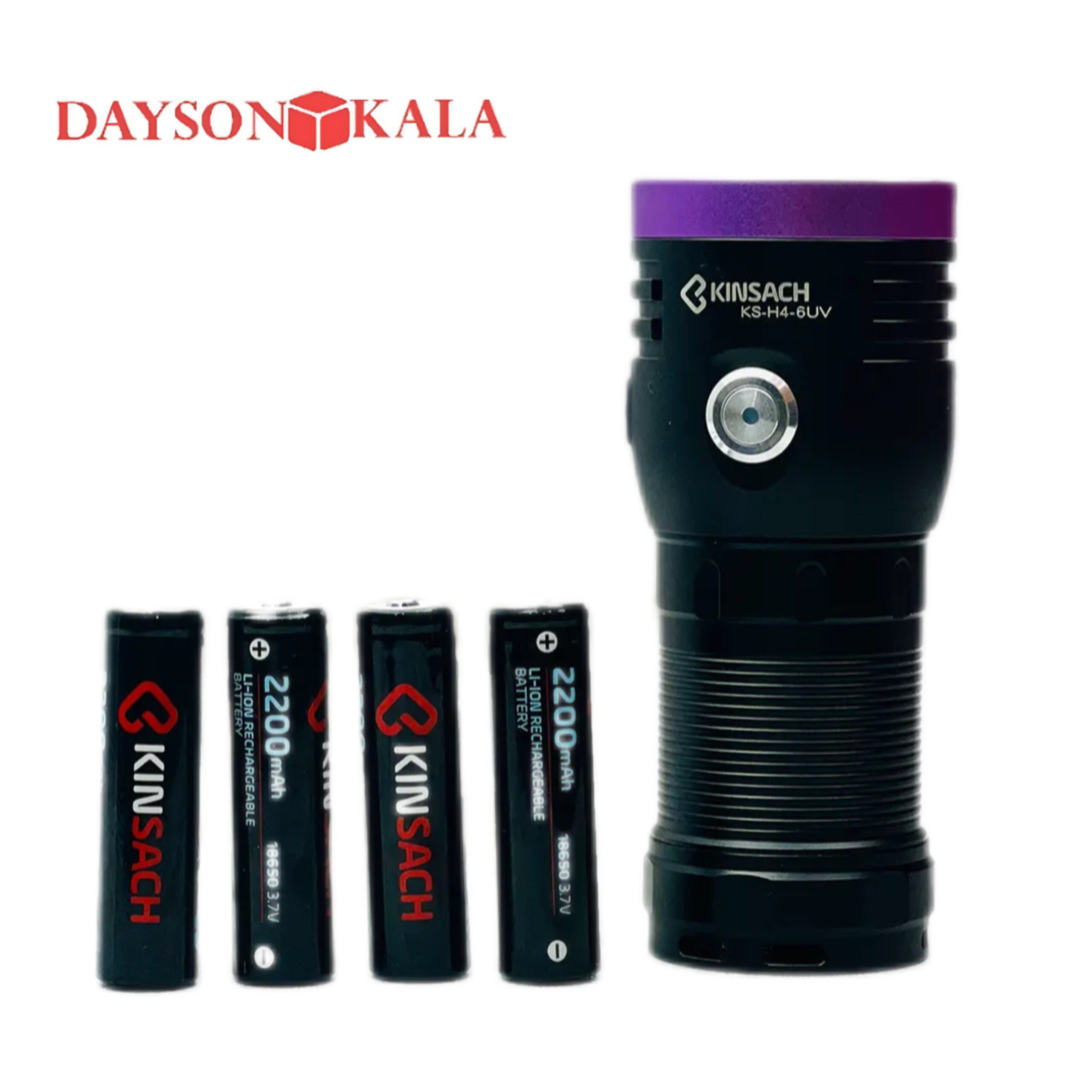 چراغ قوه یووی UV کینساچ مدل KS-H4-6UV