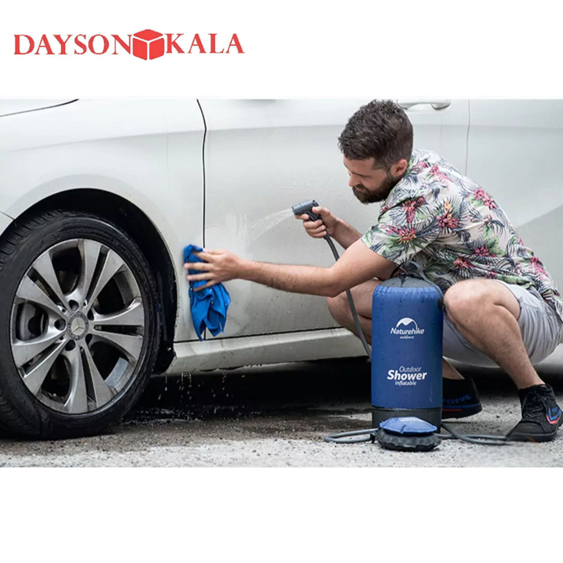 دوش سفری نیچرهایک PW1027 مدل NH17L101-D