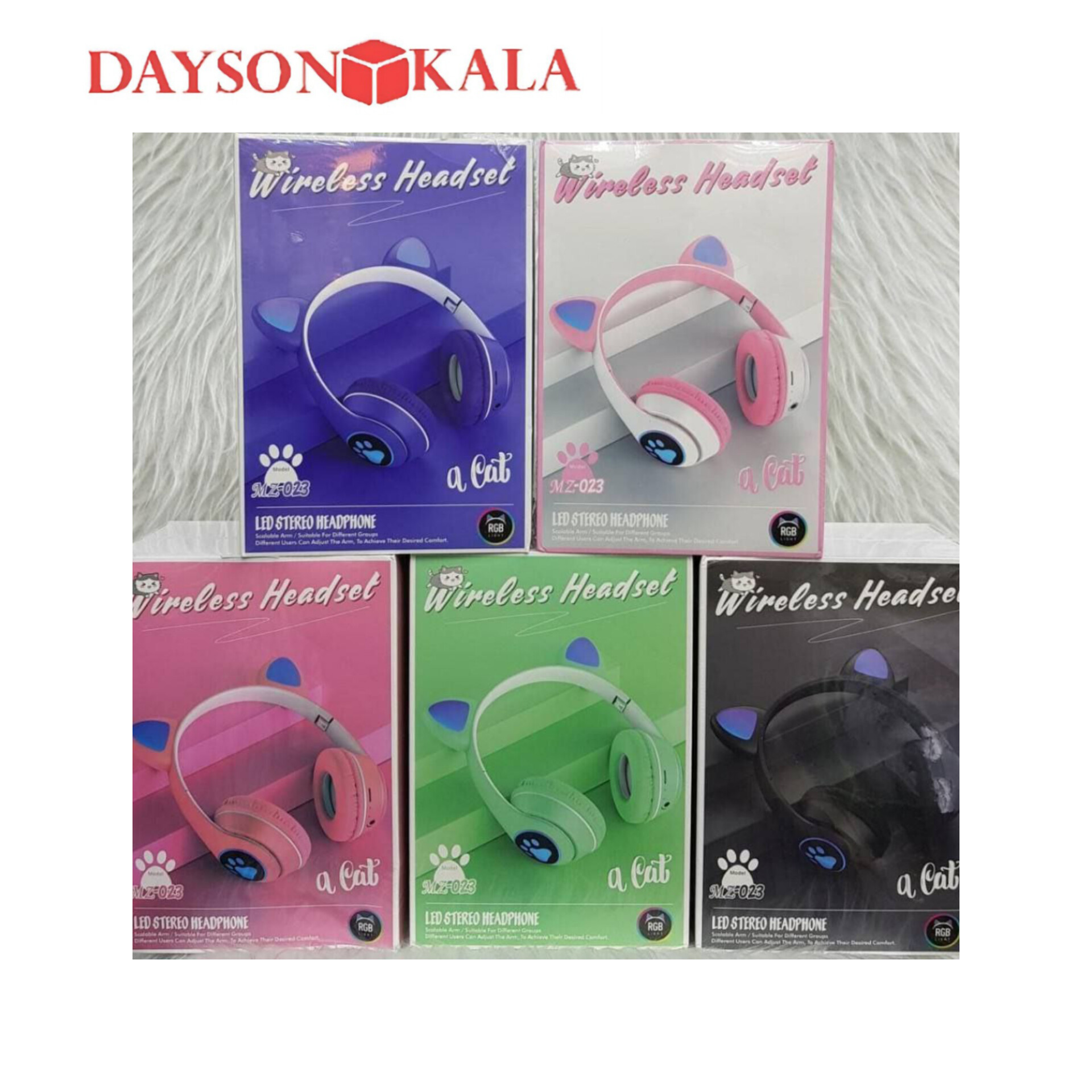 هدفون عروسکی cat مدل MZ023