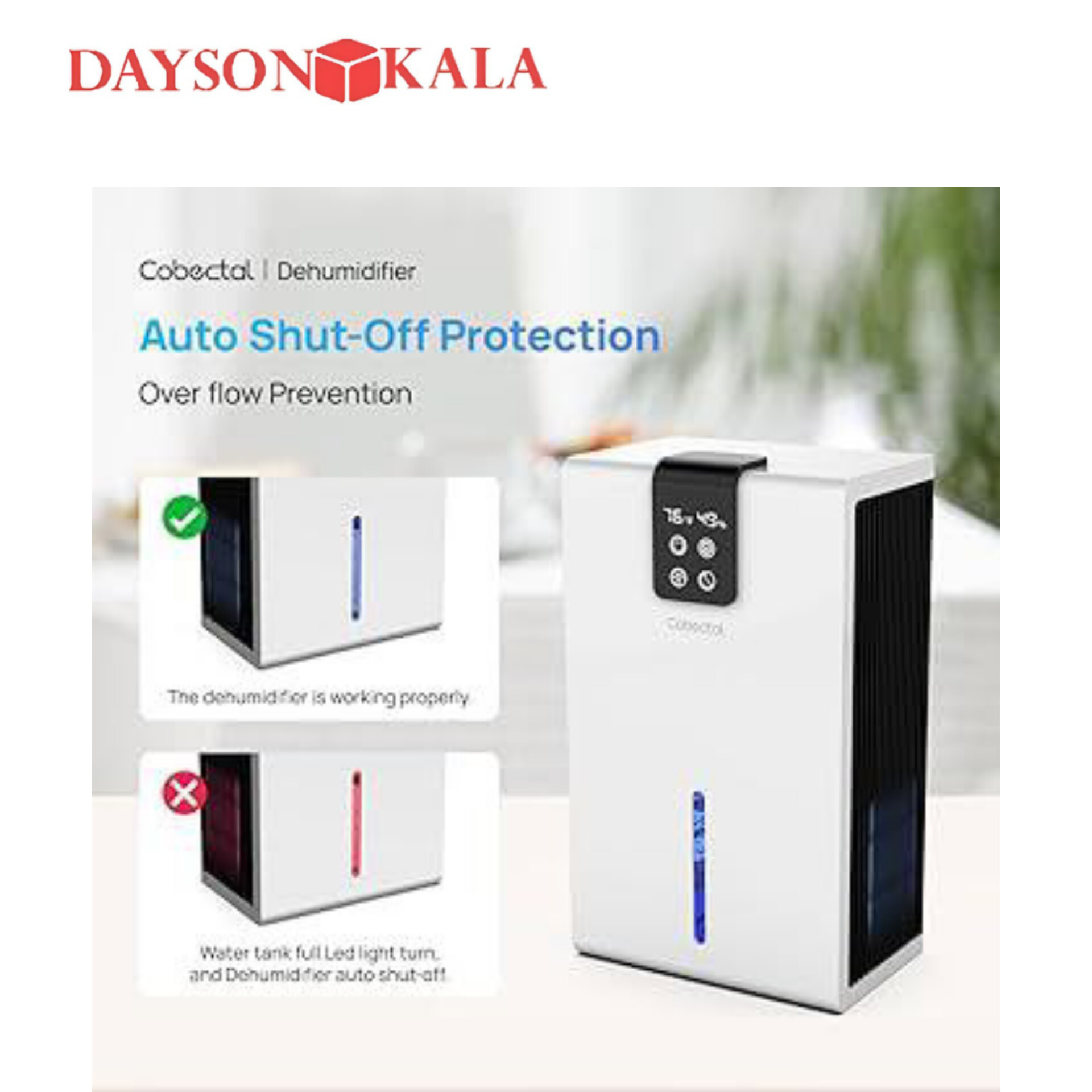 دستگاه رطوبت‌گیر انلیس مدل DS01