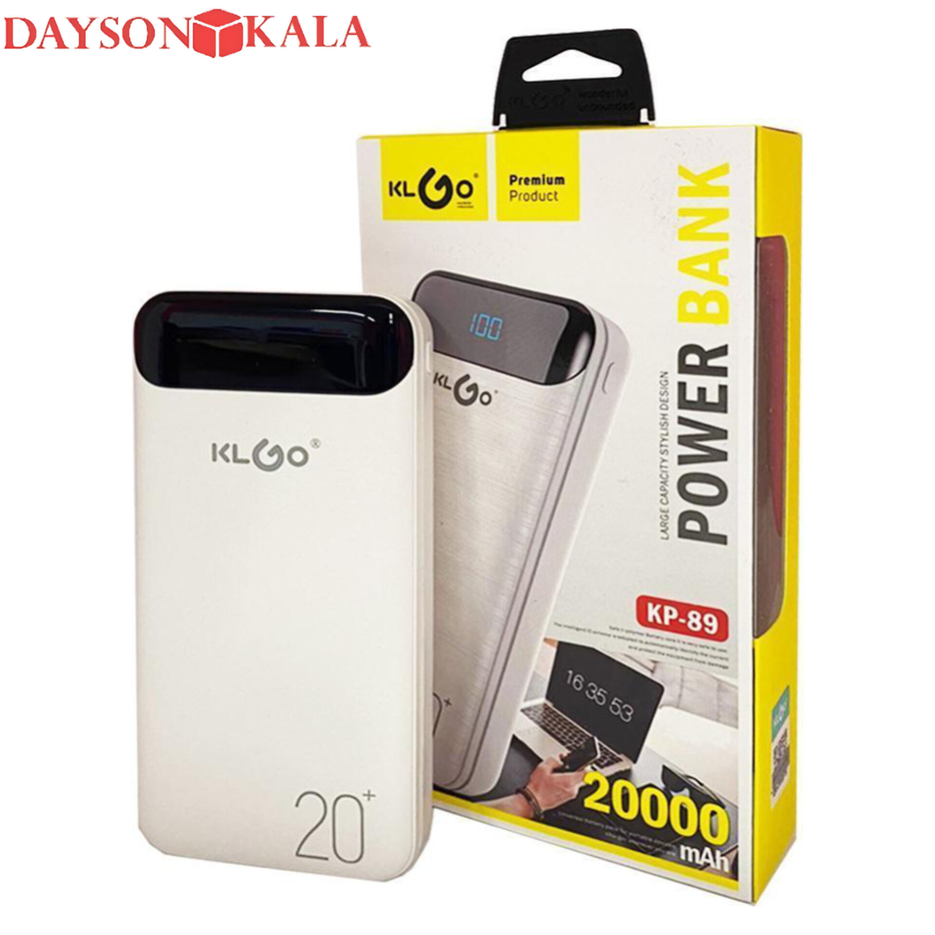 پاور بانک klgo 20000 MAH