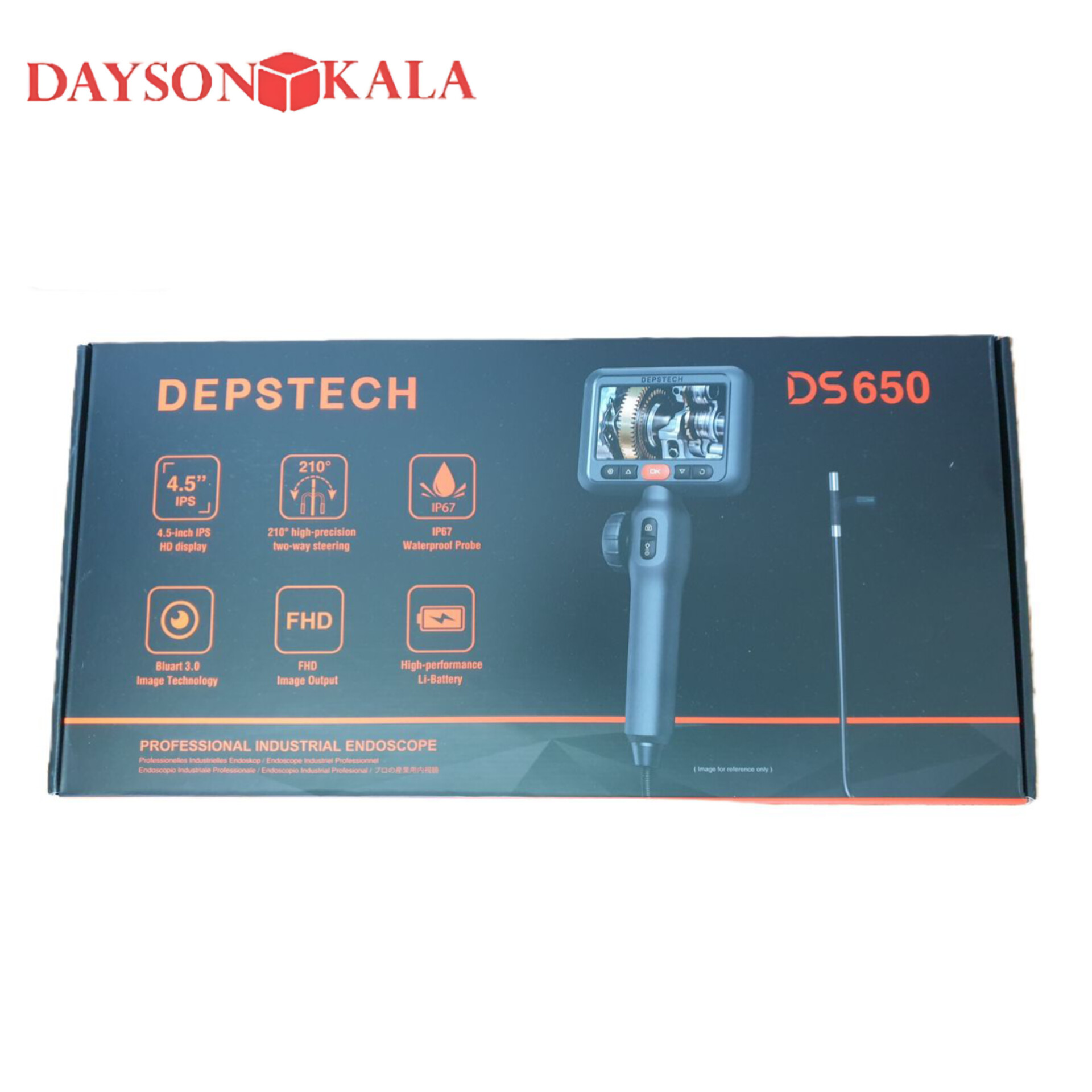 دوربین آندوسکوپی چرخشی desptech DS650