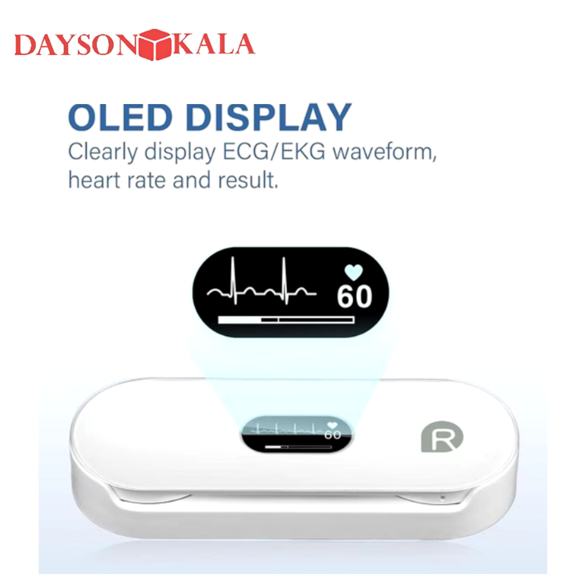 ترکر نمایش ضربان قلب پیشرفته برند Wellue DUOEK-S